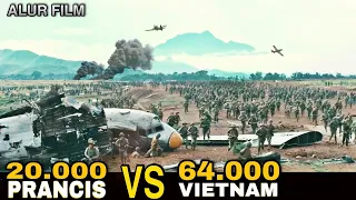 Download BRUT4LNYA PERTEMPURAN TERBUKA❗ 64.000 pasukan vietnam VS 20.000 prancis | alur cerita film perang MP3