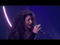@Lorde Disclosure, Lorde and AlunaGeorge perform 'Royals-White Noise' - BRIT Awards 2014
