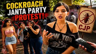 🔥 CJP Protest.  Delhi Girls Couldn't Stop Reacting! | Funny Public Interview #cjp