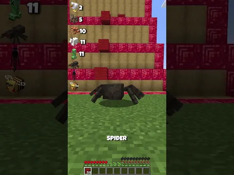 Mobs Jumping vs Higher Accomplishment #shorts #minecraft #meme