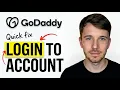 How to Login GoDaddy Account 2026 Step by Step