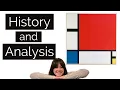 Download Lagu Composition with Red Blue and Yellow Analysis | De Stijl Art