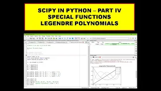 SCIPY in Python Part - 4 Special Functions in Scipy