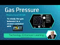 Gas Pressure Phet simulation