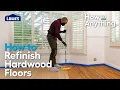How to Refinish Hardwood Floors How To Anything