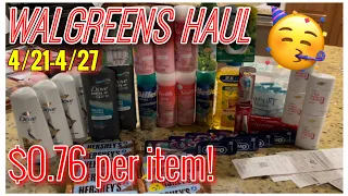 Download Walgreens haul 4/21-4/27! Hot week of deals! Just $0.76 per item! MP3