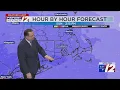 WPRI 12 Weather Forecast 26 Snow Develops Very Heavy This Afternoon