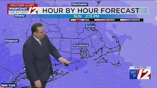 WPRI 12 Weather Forecast 26 Snow Develops Very Heavy This Afternoon