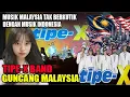 Lagu TIPE X GUNCANG MALAYSIA, MUSIK MALAYSIA TAK BERKUTIK DI NEGARA SENDIRI