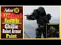 Fallout 76 Limited Rewards Ghillie Robot Armor Helmet Paints Season 1 Rank 42