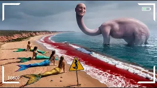 😱 Если вы увидите этот ПЛЯЖ РУСАЛОК с WE SWAM TOO FAR! ДЕРЖИТЕСЬ ПОДАЛЬШЕ! НЕ ЗАХОДИТЕ В ВОДУ!
