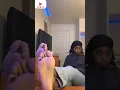 Ashley Ebony Black Socks Removal Big Size 9 Soles Crossed In Dorm Room 2 FULL