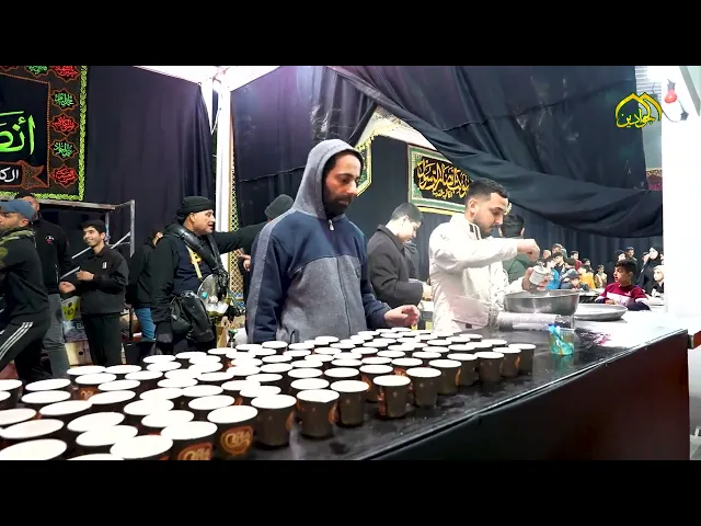 ⁣يتفاخرون بخدمتِهم استمرار خَدَمة موكب الجوادينِ (ع) في توفير كل ما يحتاجه الزوّار