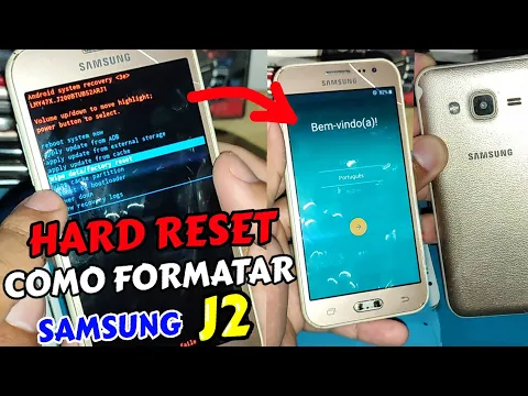 Download MP3 COMO FORMATAR DANDO HARD RESET PELOS BOTÕES NO CELULAR SAMSUNG GALAXY J2. COMO RESETAR, RESTAURAR...