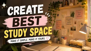 BUILD THE PERFECT STUDY SPACE