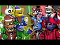 SFM FNaF FNaF Hazbin Hotel vs Christmas Animatronics
