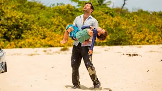 father holds his son again after 30 days of extortion
