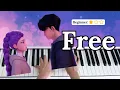Download Lagu Free - Rumi \u0026 Jinu (KPop Demon Hunters)⎮Easy Slow Piano Tutorial