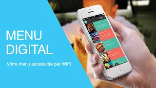 Le Menu Digital - Pour restaurant et hotel