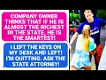 Download Lagu Company Owner Forgot About The Consequences \u0026 Now I Quit. Ask The State Attorney. Good Luck ! r/PR