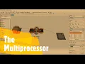 How To Use Multiprocessor In Flexsim Using Fixed Resource Step by Step Flexsim Simulation Model