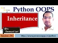 OOP Inheritance in Python Python Tutorial for Beginners