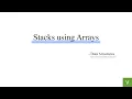 Unit 3 Lec 1 Stacks Using Arrays Data Structures C Programming