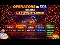 All SQL Operators in One Arithmetic Logical Comparison Set More