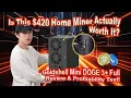 Is This 420 Home Miner Actually Worth It Goldshell Mini DOGE 3 Full Review Profitability Test
