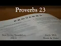 Proverbs 23 - Holy Bible
