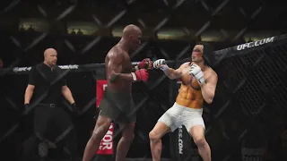 PS5 Mike Tyson vs Ashley Tervort Curvy Model EA Sports UFC 4