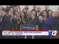 Mass Gov Healey signs bill into law to keep ICE out of courthouses schools and hospitals