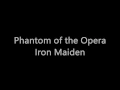 Iron Maiden - Phantom of the Opera (Lyrics)