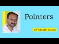 pointers Introduction declaring pointers pointer assignment