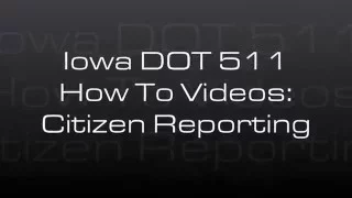 511 How-To Citizen reporting