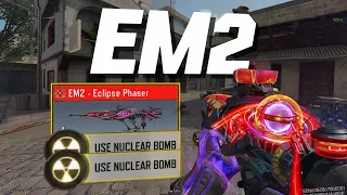 I Dropped 2 Nukes with Mythic EM2 in CODM This Loadout is INSANE
