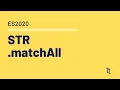 String matchAll - ES2020