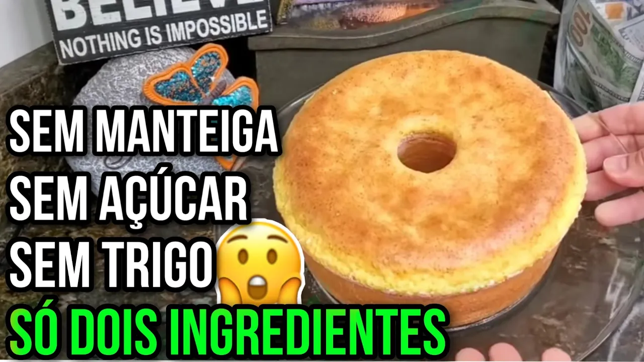Bolo de Banana Integral