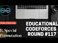 Educational Codeforces Round Div 2 B Special Permutation Solution Codeforces DCC NIT-A