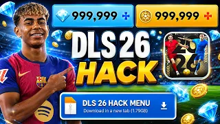 🔴 DLS 26 HACK/MOD 😮 DIAMANTES y MONEDAS ILIMITADAS en Dream League Soccer 2026 APK MENU