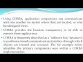 CORBA Common Object Request Broker Architecture