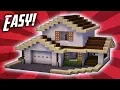 Minecraft How To Build A Suburban House Tutorial