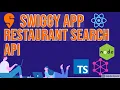 Restaurant Search API for Landing page