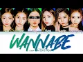 [Karaoke ITZY (있지) "WANNABE" (Color Coded Eng/Han/Rom/가사) (6 Members)
