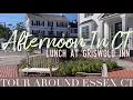Essex CT walk through town and lunch at Griswold INN Fall 2021