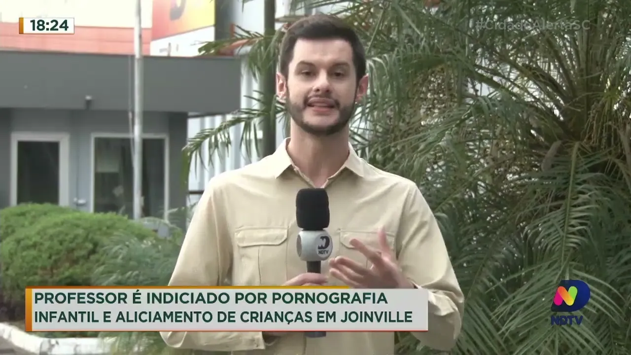 Professor é indiciado por pornografia infantil e aliciamento de crianças