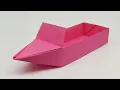 Download Lagu How to Make a Paper Boat that Floats | Paper Speed Boat | Origami Boat