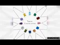 Modian 925 Sterling Silver Rainbow Zirconia Scorpio Birthstone Zodiac Sign Symbol Charm Pendant Neck