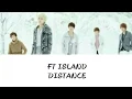 Lagu FTISLAND (FT아일랜드) - DISTANCE Lyrics [SUB ROM/INDO/ENG]