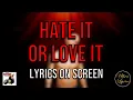 50 Cent ft G-Unit - Hate it or Love it G Unit Remix on Screen